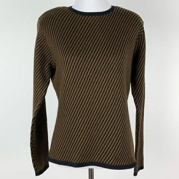 Vtg Carlisle sweater M 50% cashmere 50% silk 80 90 - Picture 8 of 8